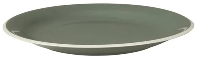 Broste Plytký tanier TAVERNA P.28cm zelený
