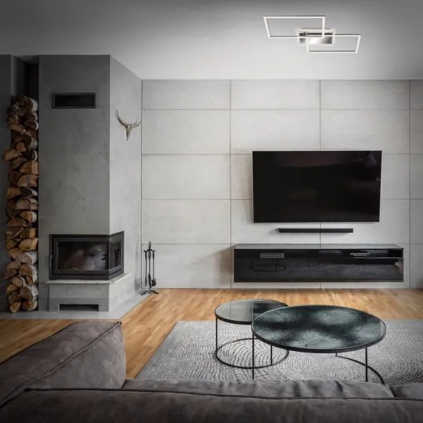 Brilo - LED Stmievateľný prisadený luster FRAME 2xLED/20W/230V 2700-6500 + DO