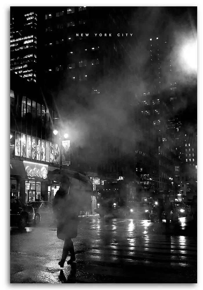 Gario Obraz na plátne New York v hmle - Nikita Abakumov Rozmery: 40 x 60 cm