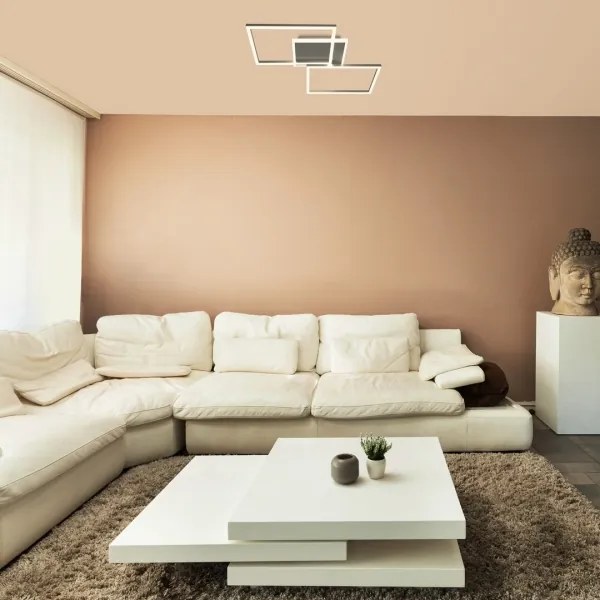 Rabalux 71014 - LED Stropné svietidlo ATHELSTAN LED/40W/230V 4000K matný chróm