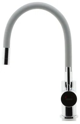 FERRO - Drezová batéria s flexibilným ramienkom lesklý chróm/šedá