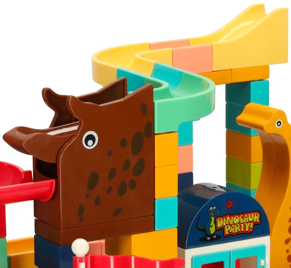 KIK Kreativní bloky dinosauří park kuličková dráha 147sz