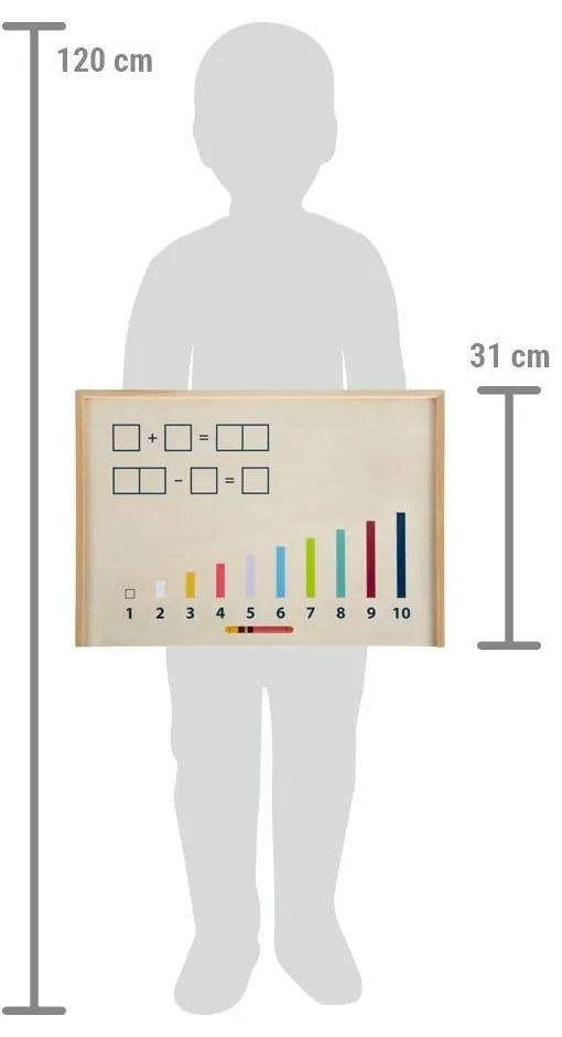 Small foot Počítání v drevenej krabičke Educate
