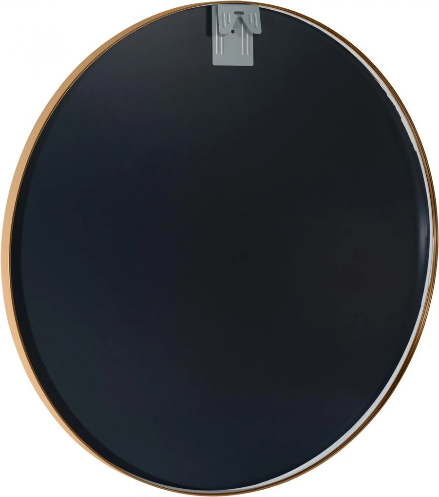 Nástenné zrkadlo Elsie XL 323830 - 80x80 cm - Zlatá mat