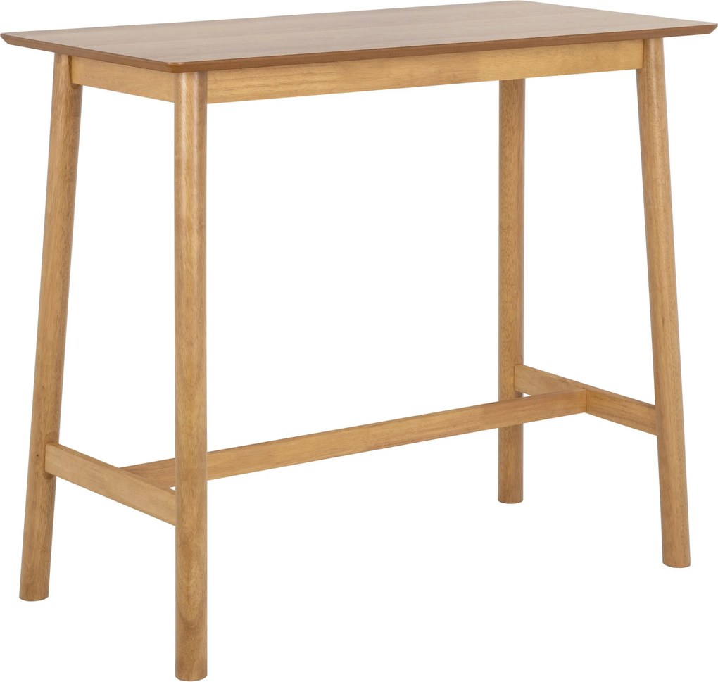 XXXLutz BAROVÝ STÔL, dub, kaučukové drevo, prírodná farba, 120/105/60 cm P & B - Online Only jedálne - 001749064603