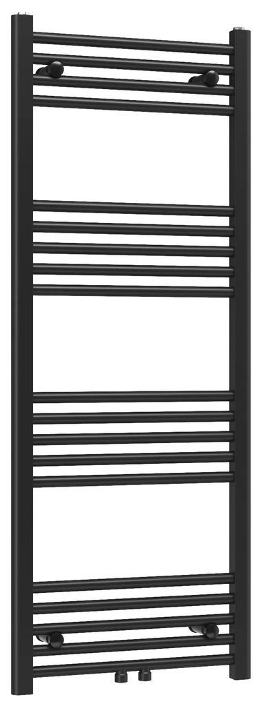 Gamma Erga Simple, vykurovacie teleso 1300x500 mm, 519 W, čierna, ERG-LAV-SIMP-13050-BK