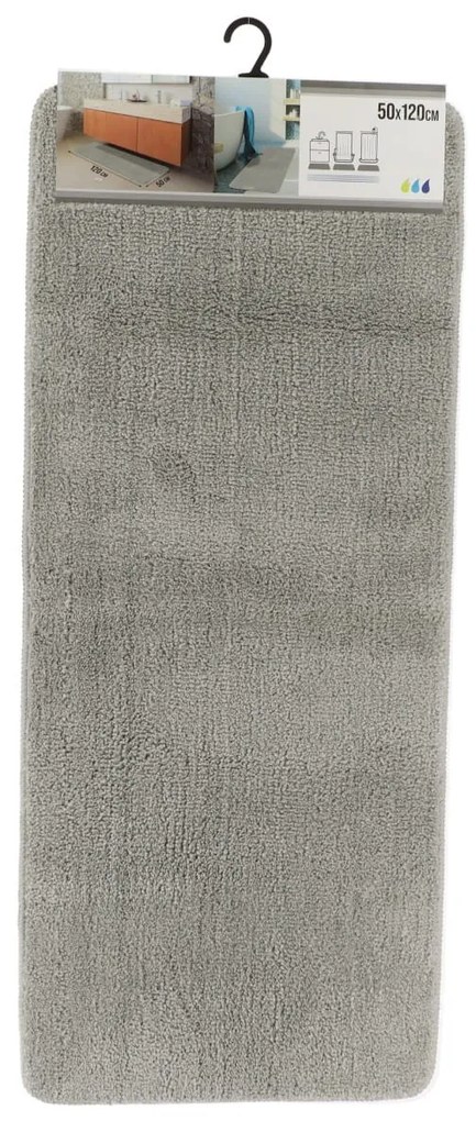 TENDANCE Predložka do kúpeľne Marlet, 50x120 cm, sivá
