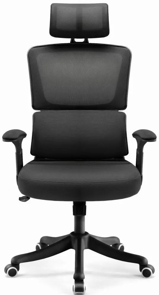 Herné kreslo HC-1011 Black Mesh