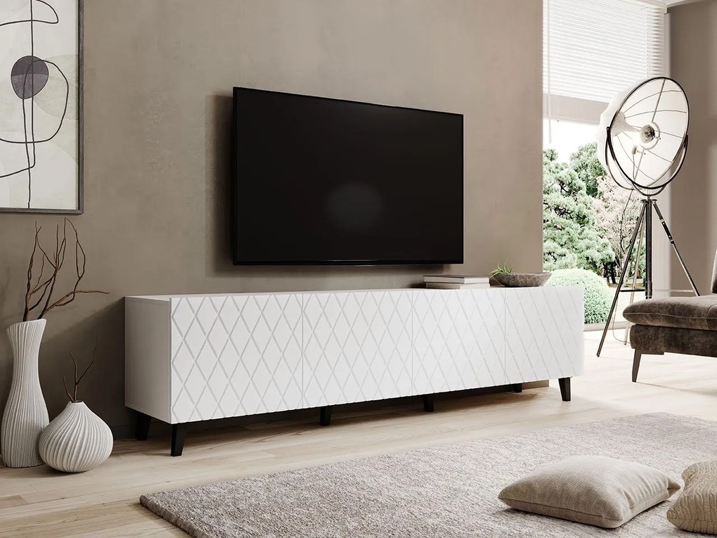 TV stolík Deziko, Farby: čierna