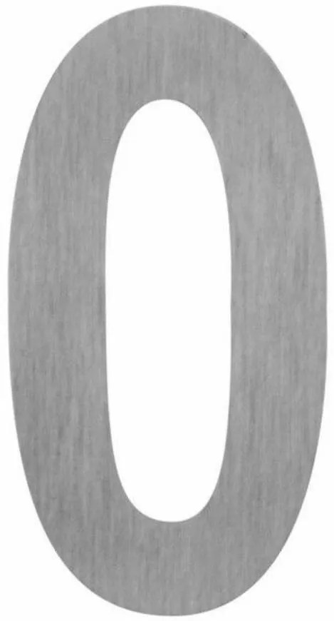 Číslica samolepiaca inox 50 mm (0)