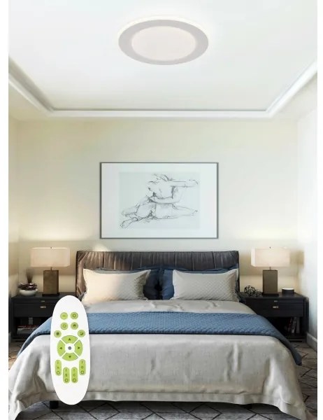 Top Light - LED Stmievateľné stropné svietidlo LED/51W/230V biela + DO