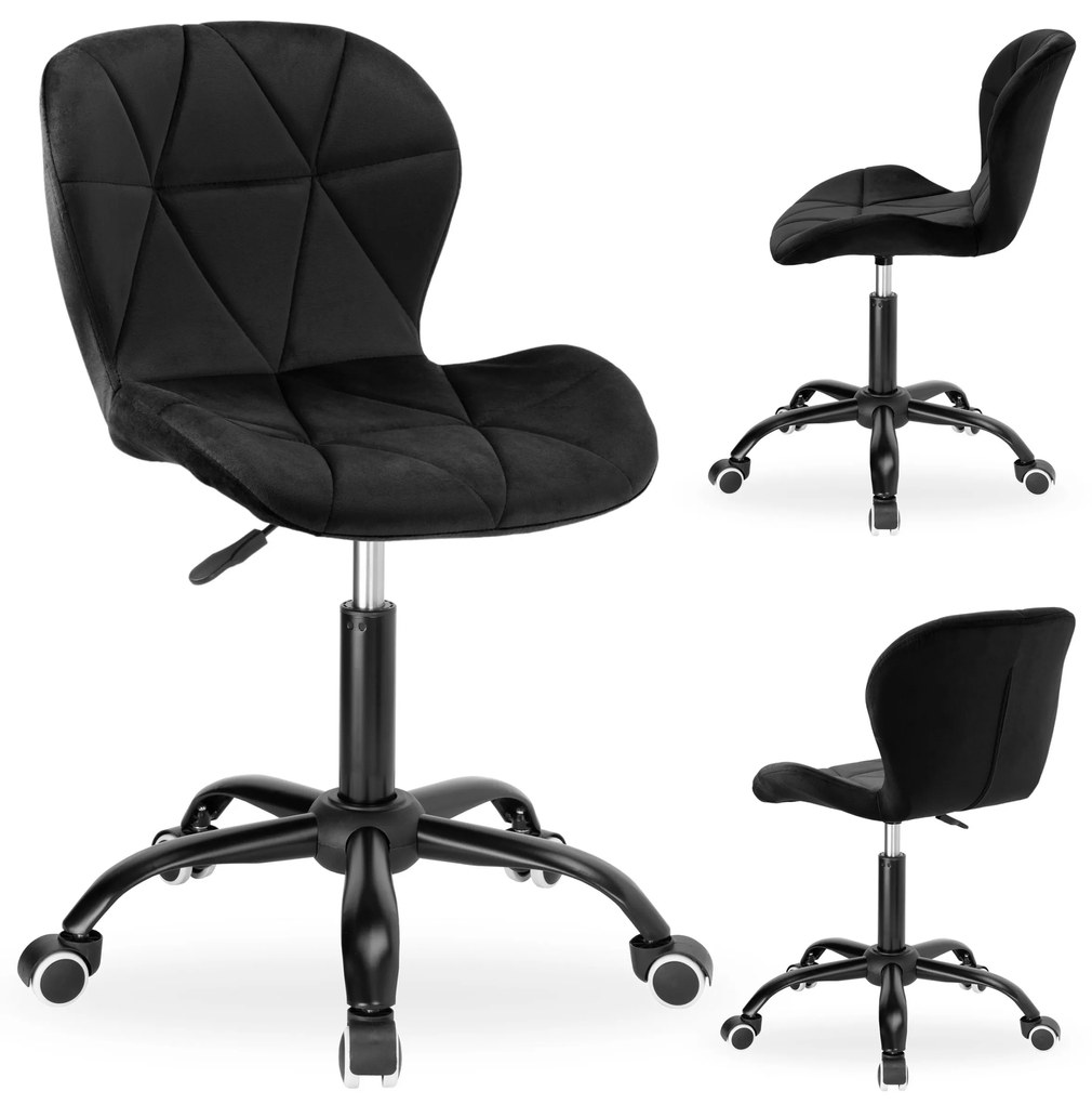 Otočná kancelářská židle Spiner Black černá