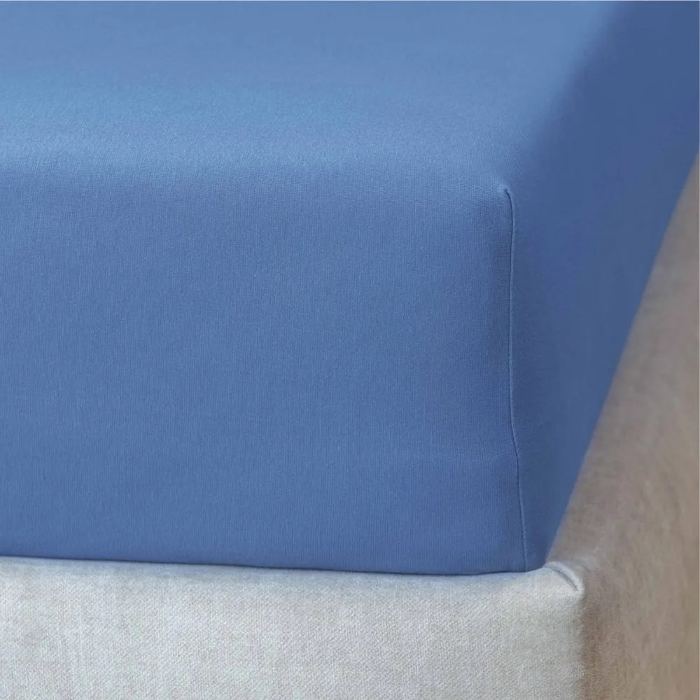 Polášek Jersey plachta s elastanom - Biela | 180 x 200 cm