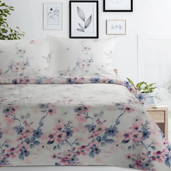 Deka FLORA biela
