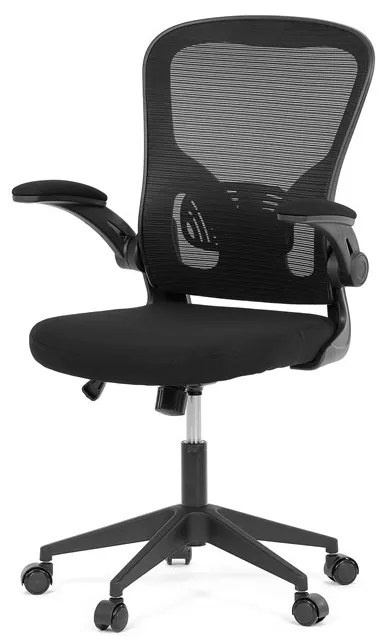 BONTEC Kancelárska stolička, hojdací mechanizmus, čierna, KA-V317 BK Farba: Modrá