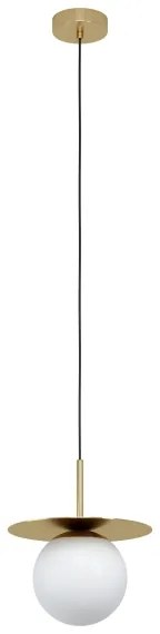 Eglo 39952 - Luster na lanku ARENALES 1xE27/40W/230V zlatá