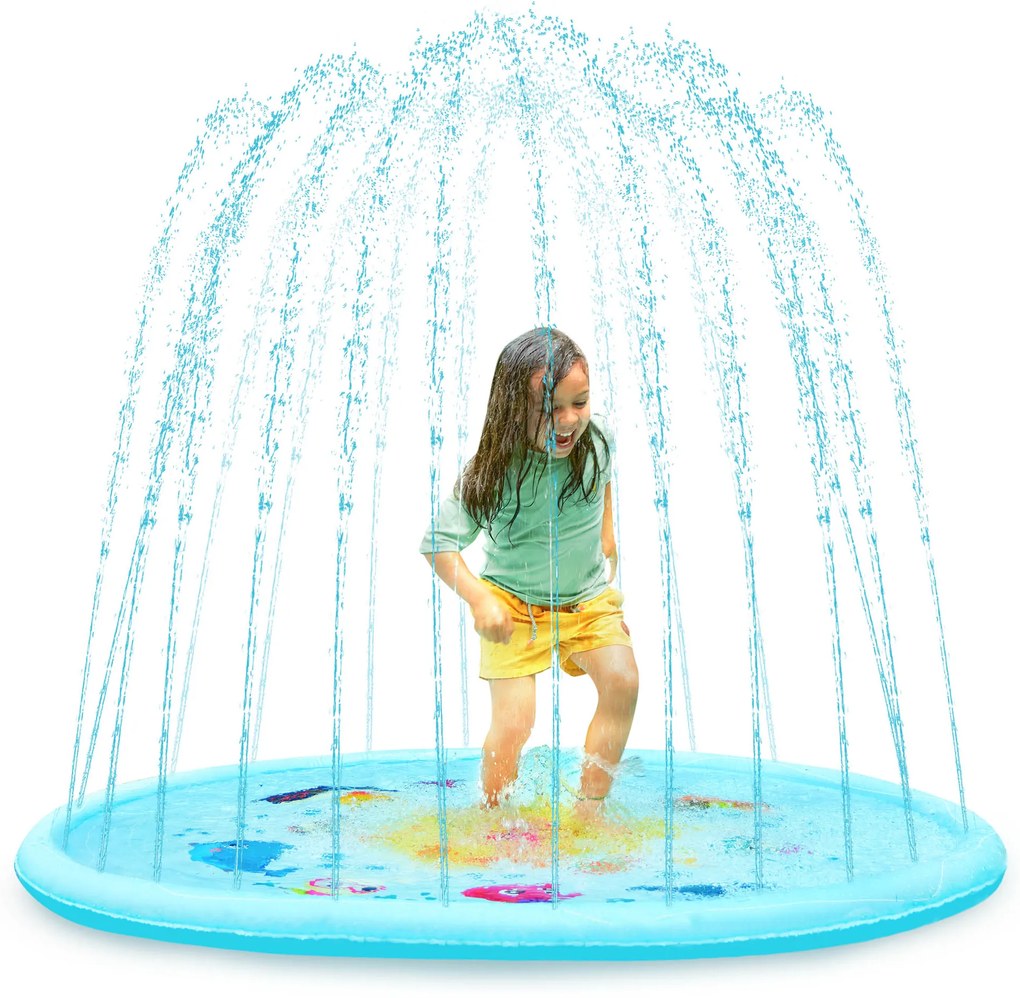 Striekacia hracia podložka Splish 'n' Splash