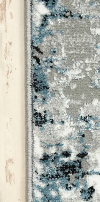 Koberec HOME NP142A GREY / BLUE HERMES