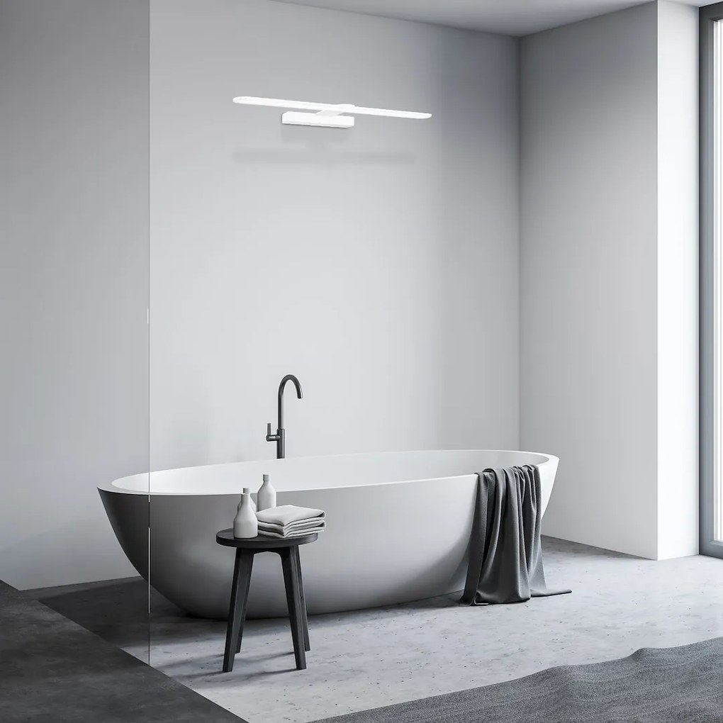 Nástenné LED svietidlo Splash, 1x LED 8w, 4000k, (40 cm), w