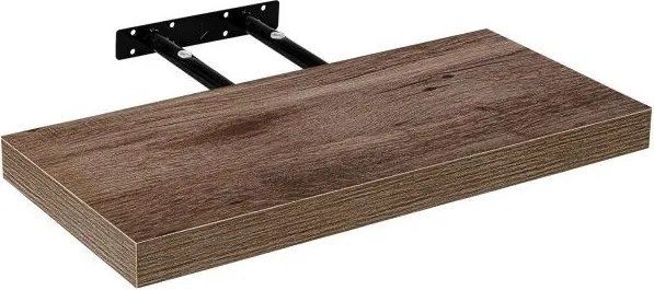 STILISTA nástenná polica Volato, 70 cm, svetlé drevo
