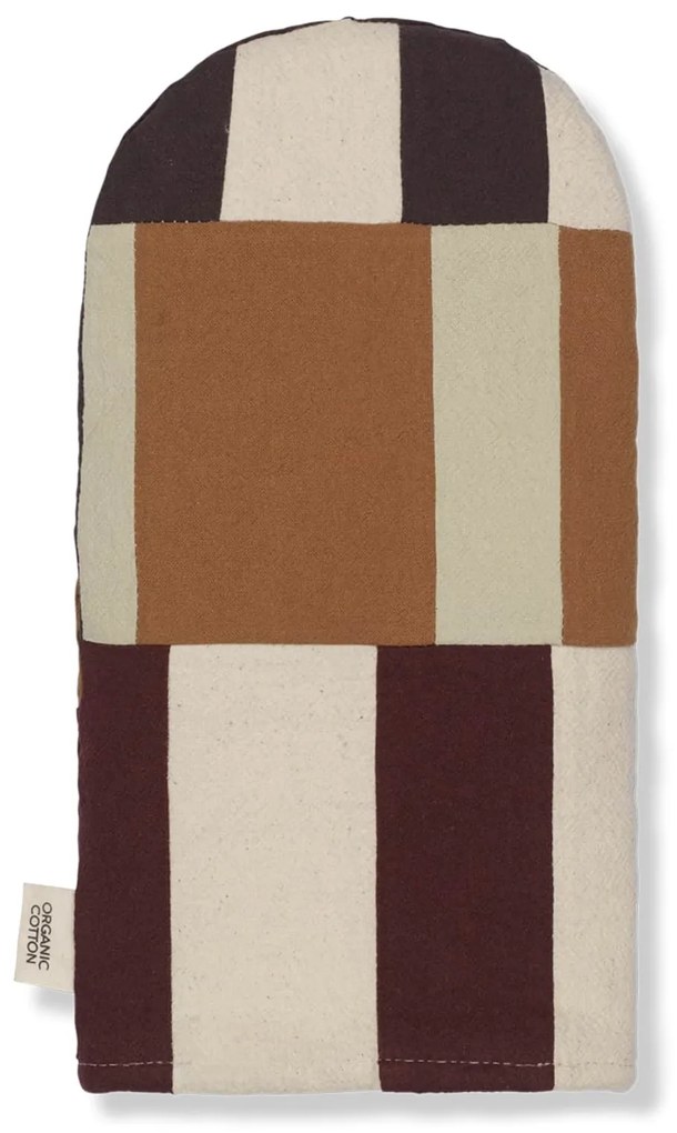 Ferm Living Chňapka z organickej bavlny Patchwork