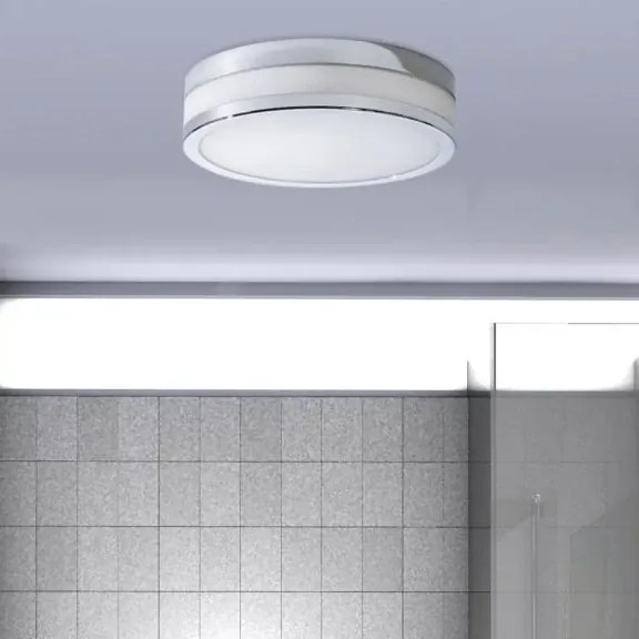 LED stropné svietidlo Kari 30 chróm