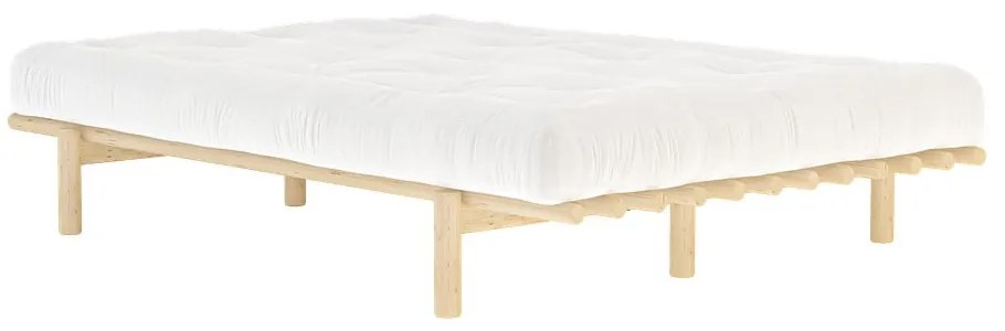 Dvojlôžková posteľ z borovicového dreva s roštom 140x200 cm Pace – Karup Design