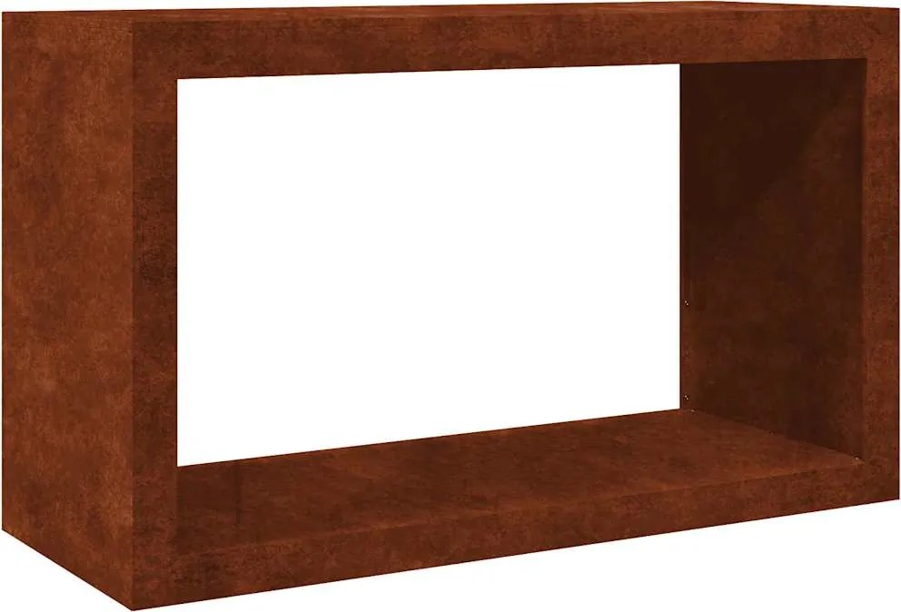 vidaXL Regál na krbové drevo Oceľ odolná voči poveternostným vplyvom