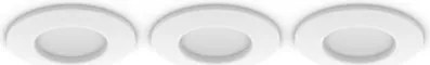Philips - Sada 3x LED RGBW stmievateľných kúpeľňových podhľadových svietidiel Hue SLIM LED/8,3W/230V IP44