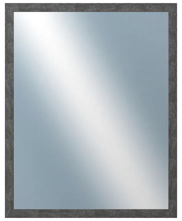 DANTIK - Zrkadlo v rámu, rozmer s rámom 40x50 cm z lišty DUNE grafit (2947)