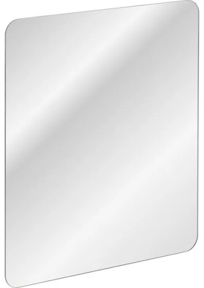 Kúpeľňová zostava Casad so skrinkami, umývadlom a zrkadlom 60 cm biela