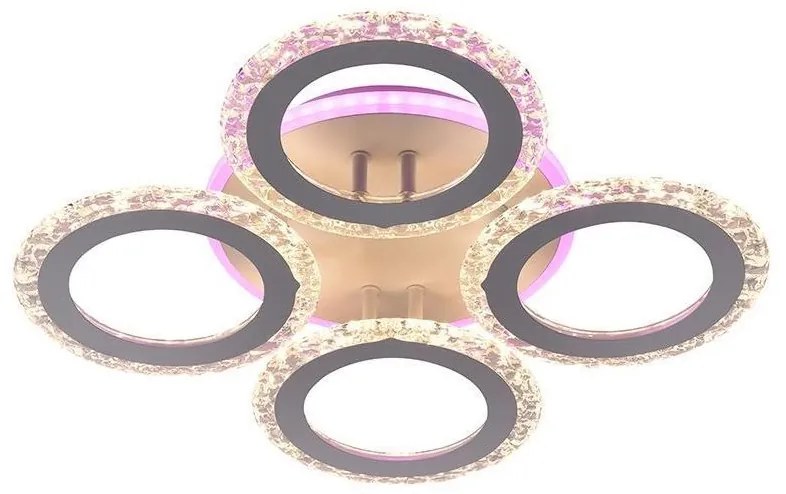 LED Stmievateľný prisadený luster LED/55W/230V 3000-6500K + DO