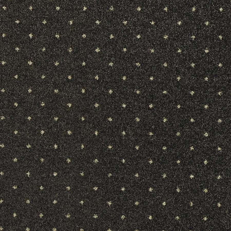 ITC, Metrážny koberec Akzento New 98, záťažový, na mieru, šíře 4m, hnedá, ab (mriežka), chodba / predsieň