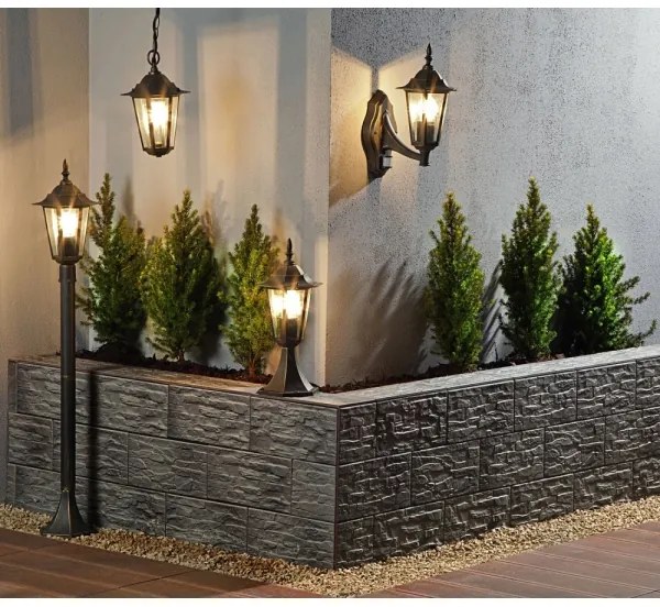 Vonkajšia lampa 1xE27/20W/230V IP43 42,5 cm patina