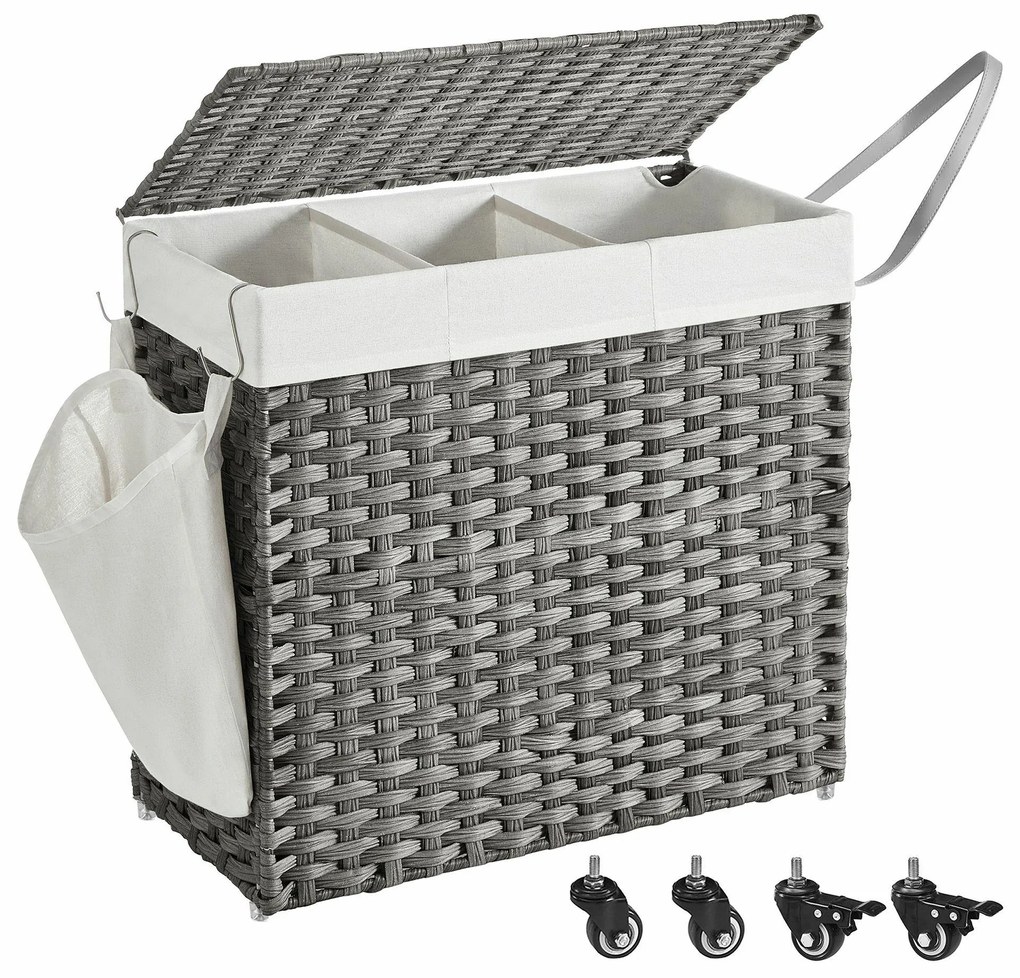 Kôš na bielizeň na kolieskach Darlene 140 l