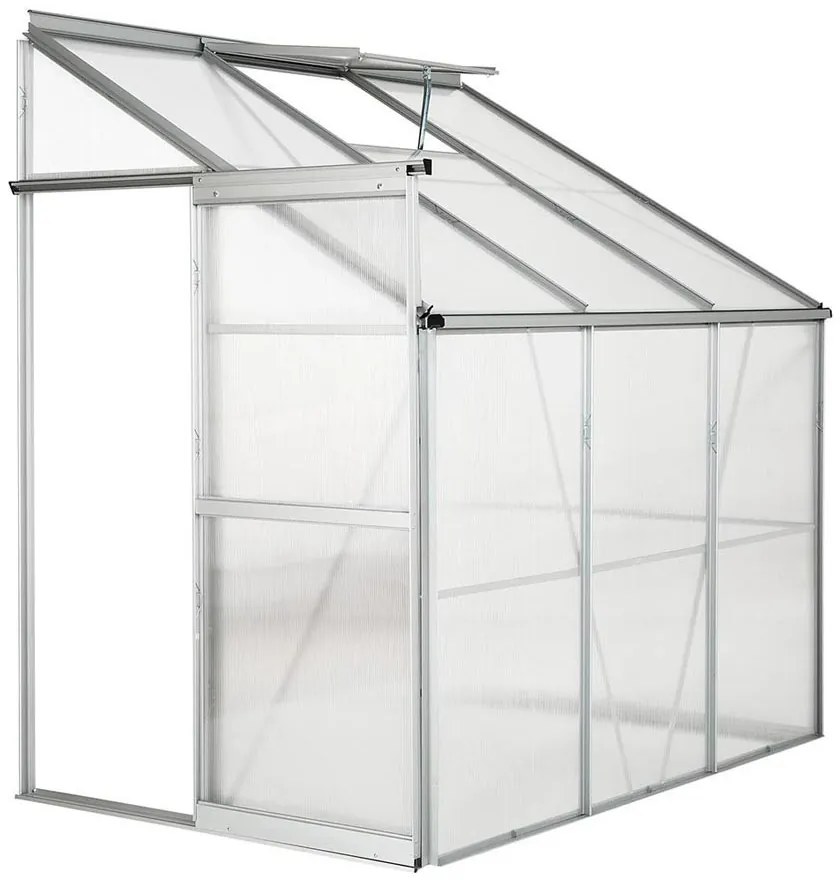 Záhradný skleník, hliníkový