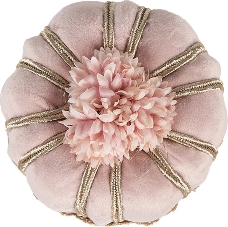 Dekorácia ružová zamatová torta Cake pink - Ø 12*7 cm
