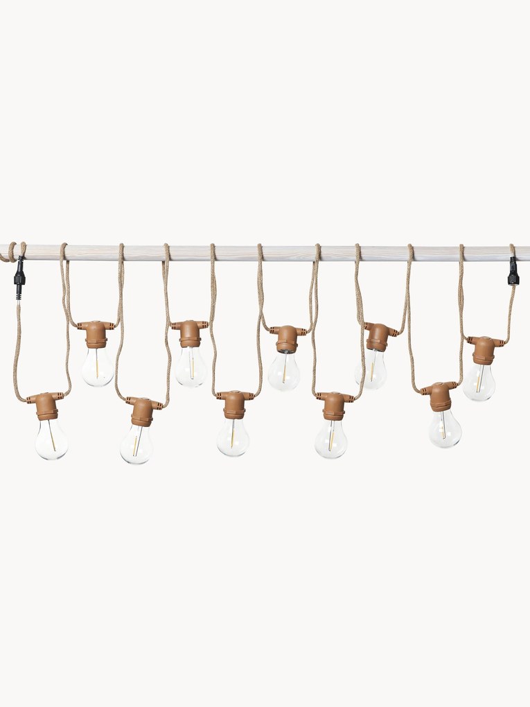 Solárna svetelná reťaz Allegra, 800 cm