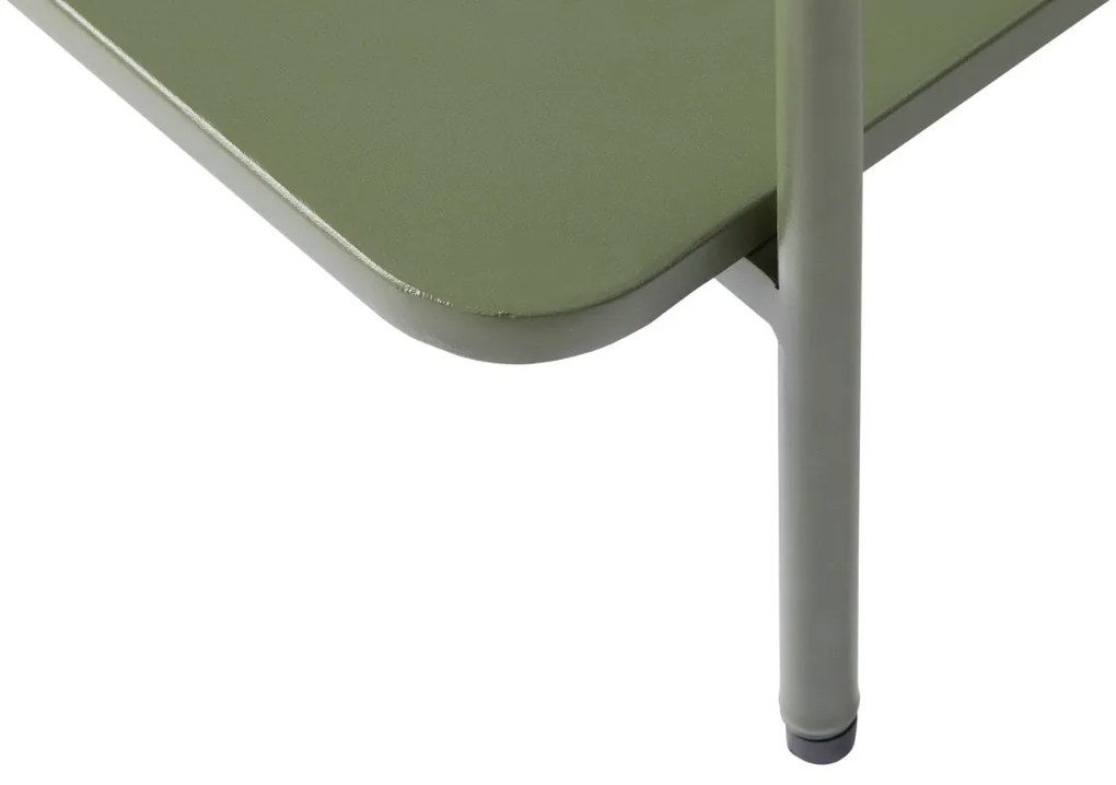 Dizajnový odkladací stolík Harinder 45 cm olivovo-zelený