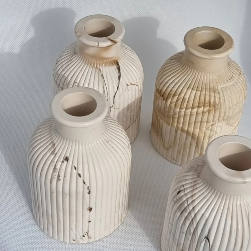 PROXIMA.store - Vázička - JESMONITE FARBA: sivá