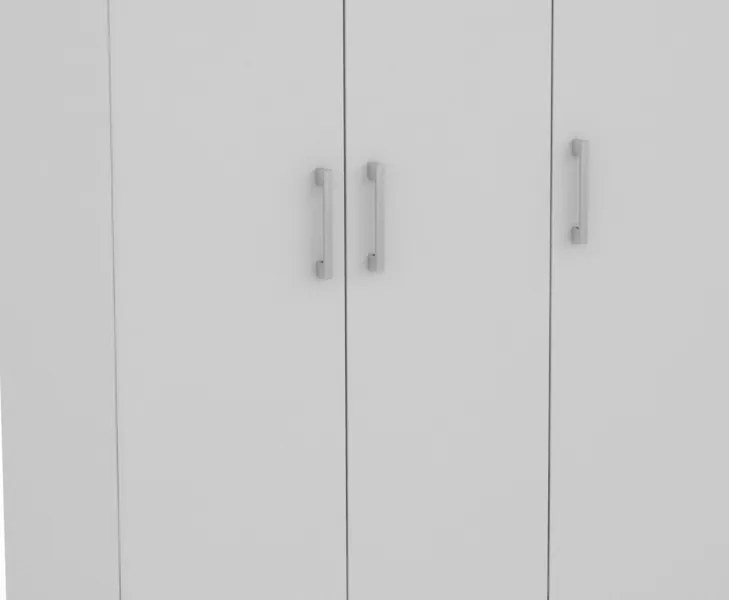 Viacúčelová skriňa Nitro, biela