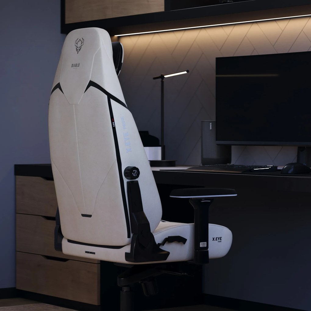 Herné kreslo Normal Size v béžový-čierny: Diablo X-Eye Prime Desert Storm