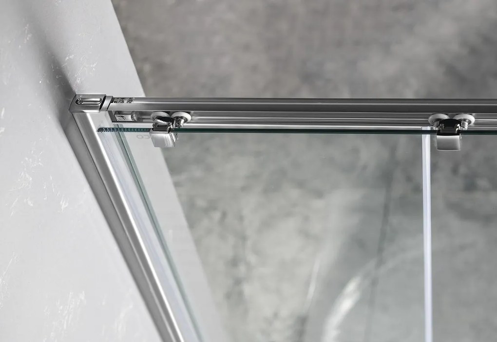 Gelco, SIGMA SIMPLY štvrťkruhová sprchová zástena 1000x1000mm, R550, číre sklo, GS5510