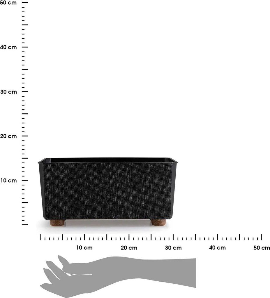 Truhlík s nožičkami Salvia 28,5x17 cm - výber z 8 prevedení