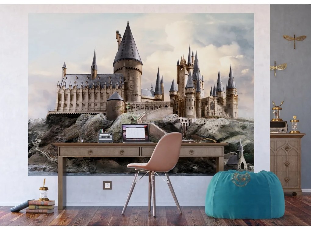 Detská fototapeta Harry Potter Hogwarts 252 x 182 cm, 4 diely