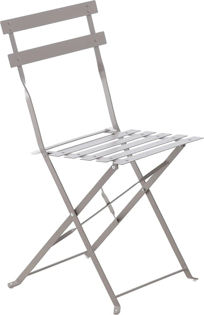 CH Sivá skladacia balkonová sada nábytku Wanda II