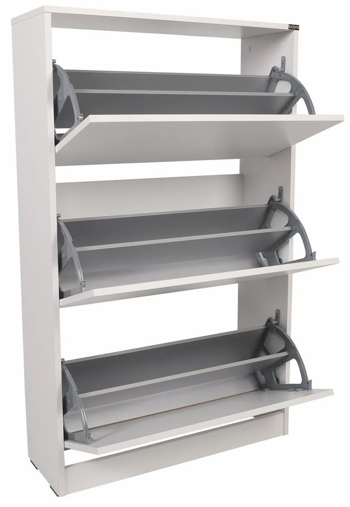 Botník (skrinka na topánky) Kupuba (biela). Akcia -21%. Vlastná spoľahlivá doprava až k Vám domov. 1094575