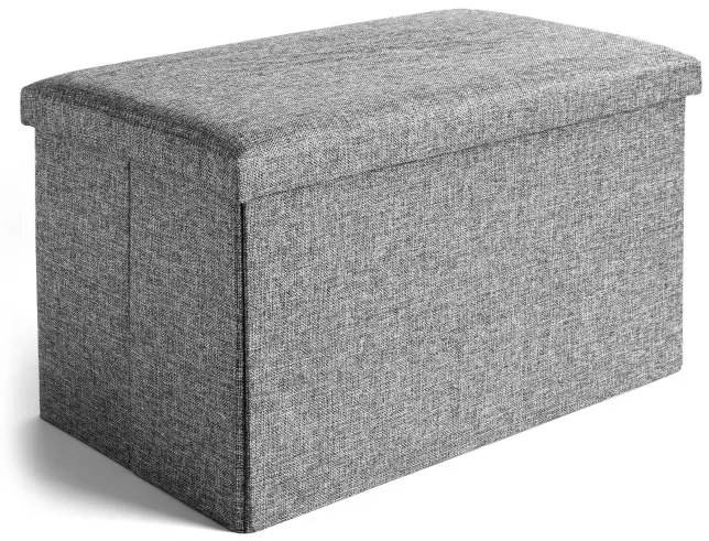 Úložná taburetka DIEGO XL sivá