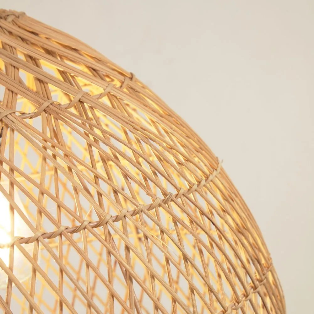 Ratanové tienidlo v prírodnej farbe ø 44 cm Domitila - Kave Home