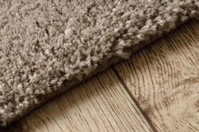 Koberec DUNE WOOL 497 01 TM620 hnedý